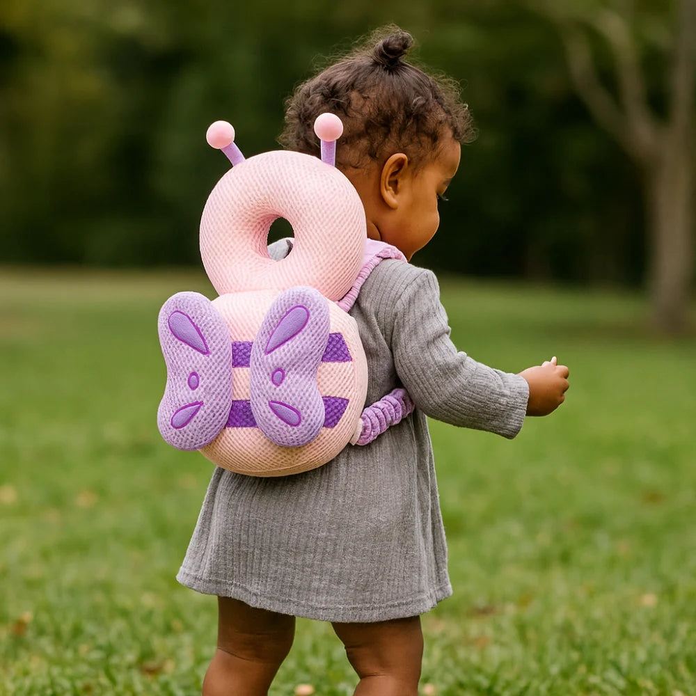 Sac à dos anti-chute bébé CocoGuard - protection tête lors des premiers pas