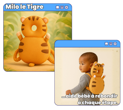 CocoGuard - Le sac à dos bébé qui assouplit les chutes.