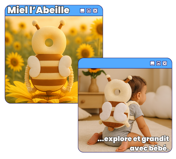 CocoGuard - Le sac à dos bébé qui assouplit les chutes.