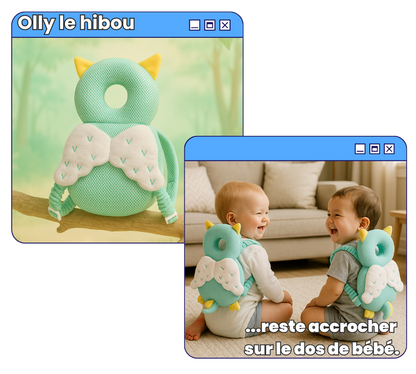 CocoGuard - Le sac à dos bébé qui assouplit les chutes.