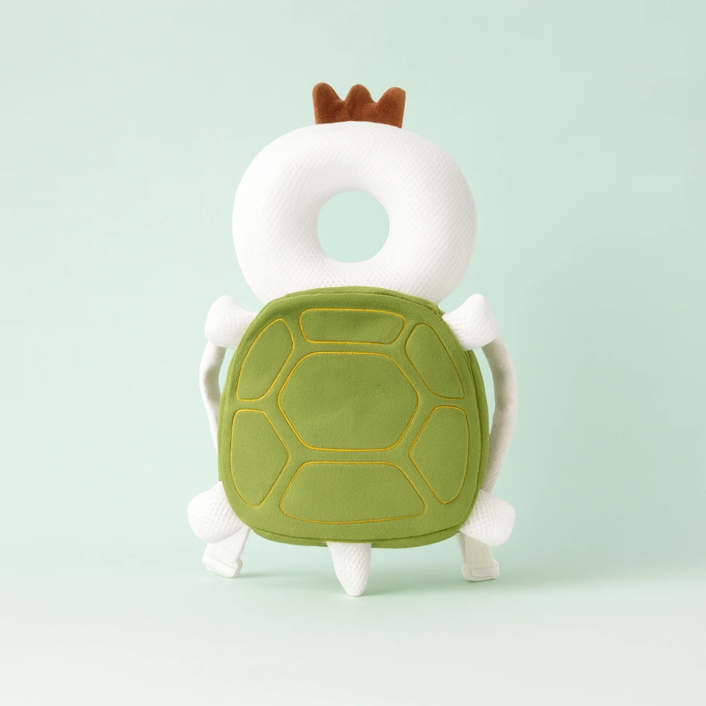 Bébé portant le sac à dos anti-chute CocoGuard - coussin protège-tête sécurité marche