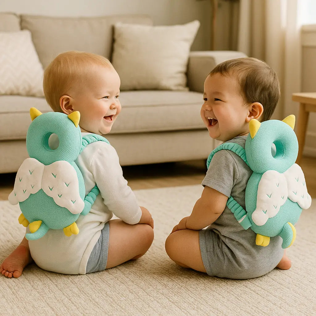 Sac à dos bébé protège tête