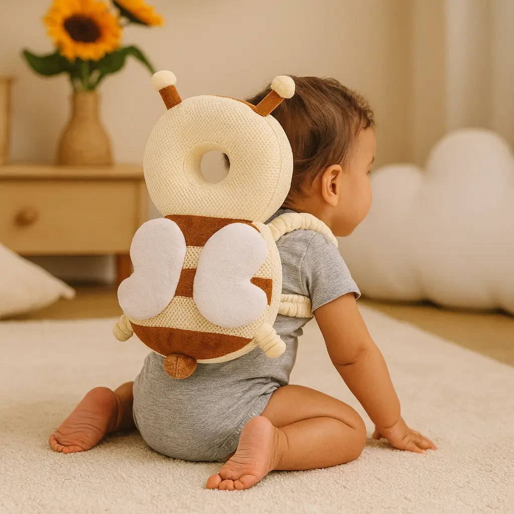 Sac à dos bébé protège tête