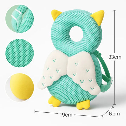 Sac à dos bébé protège tête